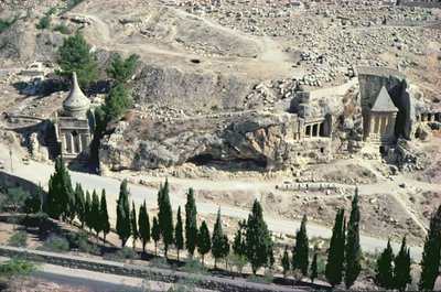 Kidron Valley at the Foot of the Mount of Olives by Unbekannt Unbekannt